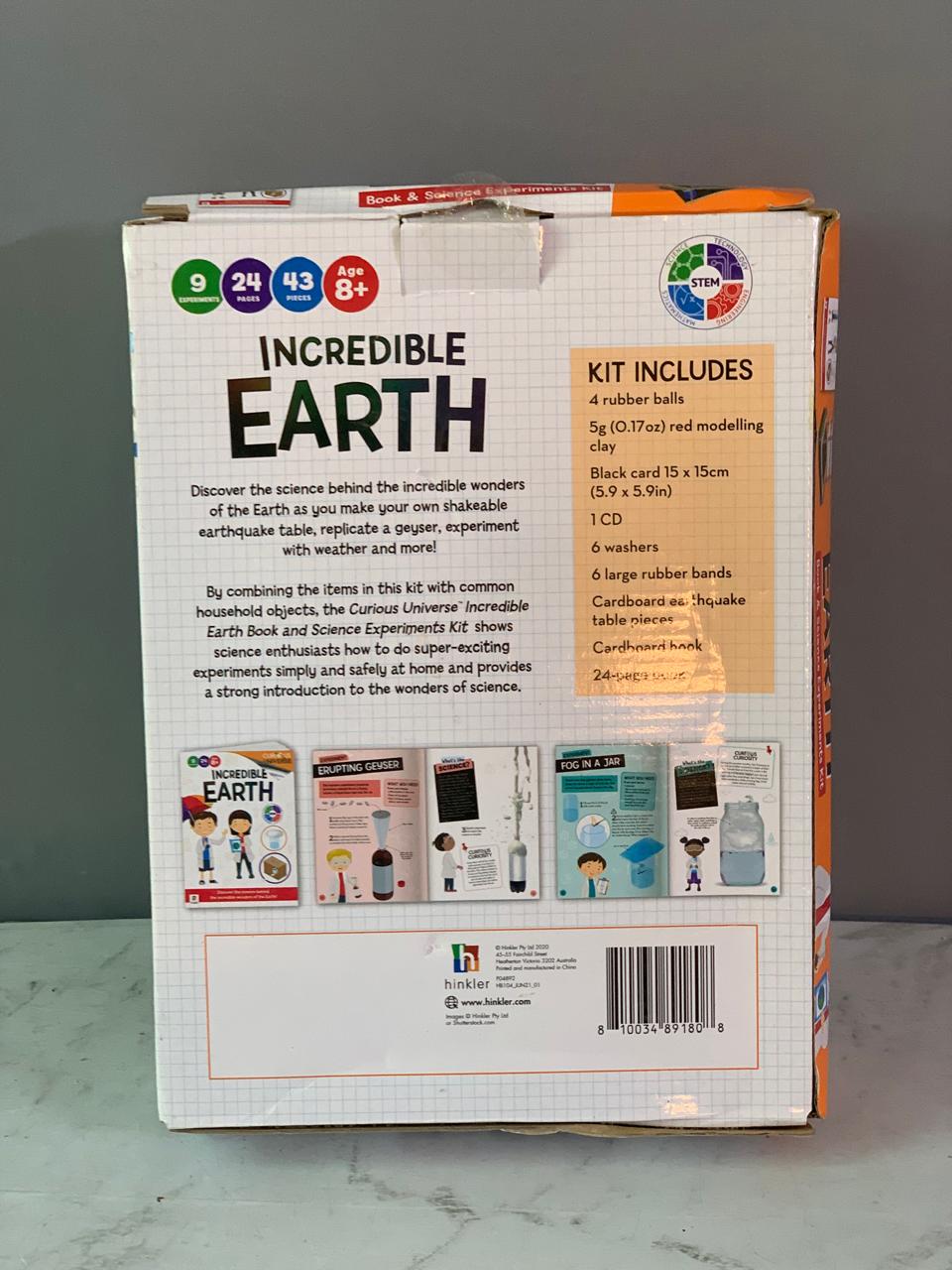 Hinkler Kids Incredible Earth (new)(Rs 200 advance)