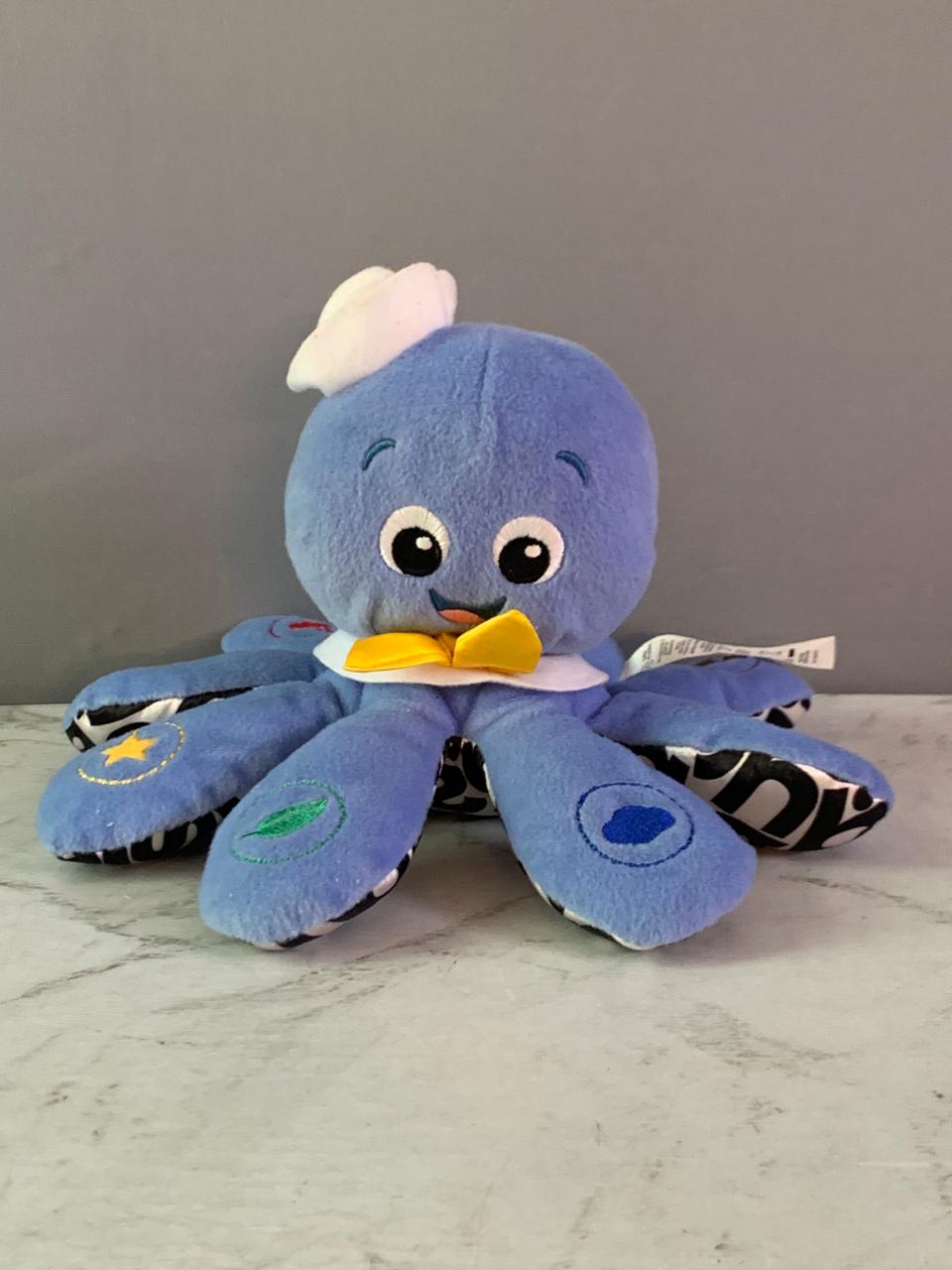 Baby Einstein Octoplush Musical Huggable Stuffed Animal Plush Toy. (Rs 250 advance)