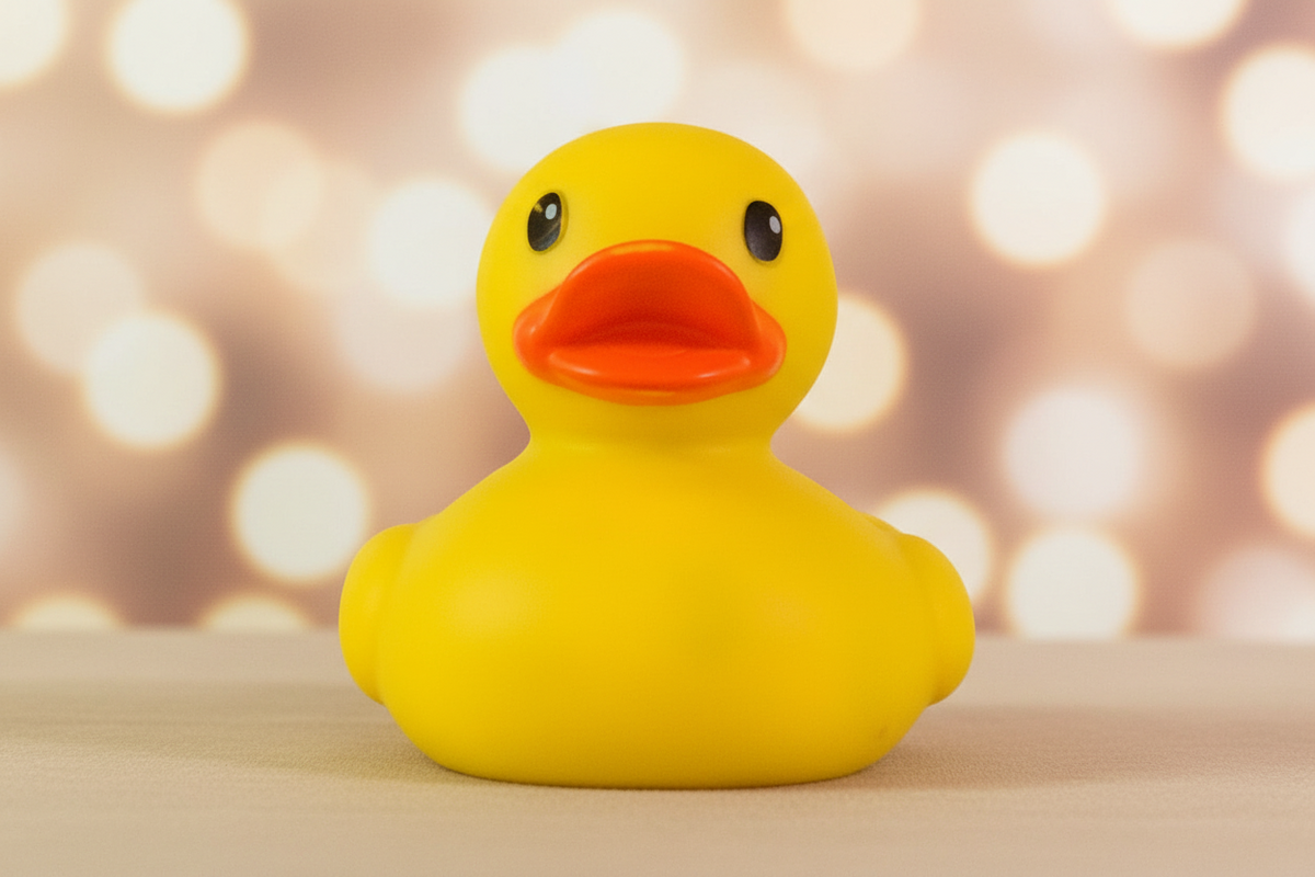 Infantino Rubber Duck Bath Toy.