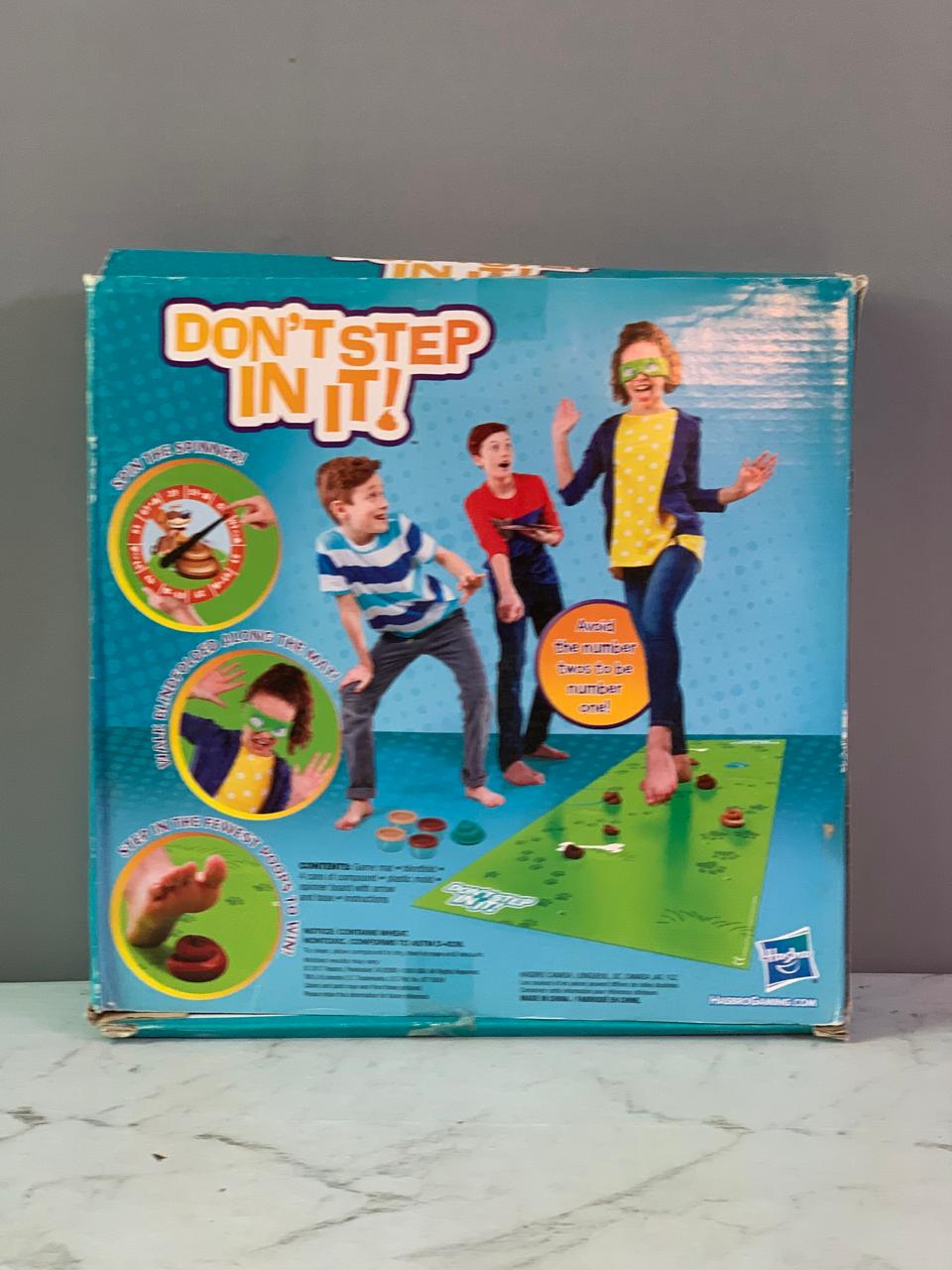 Hasbro Gaming Don’t Step In It Game.(1 can of compound available)(Rs 200 advance)