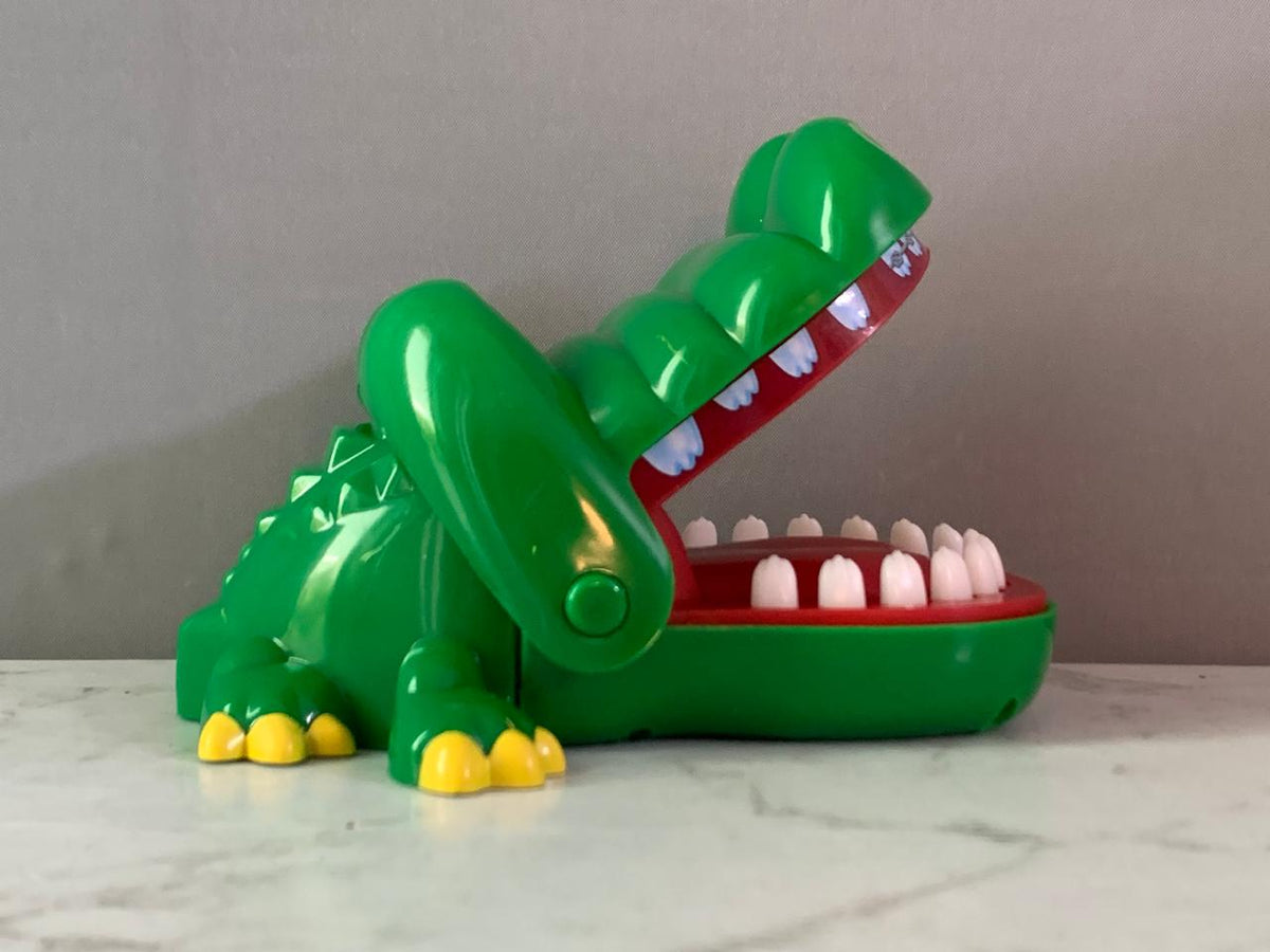 Crocodile Dentist Biting Finger Game. (Rs 200 advance)