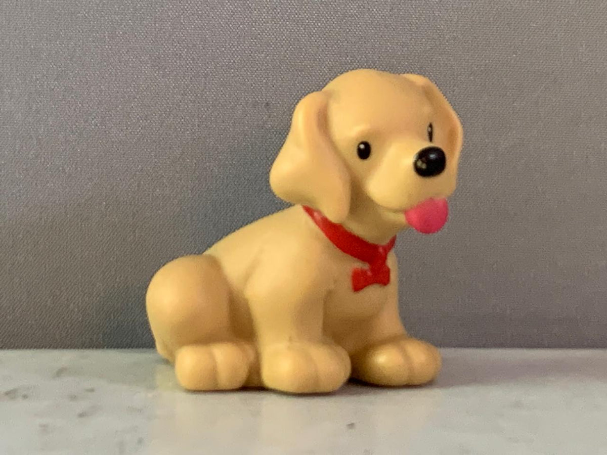 Fisher-Price Little People Tan Puppy Toy Figure. (Rs 100 advance)