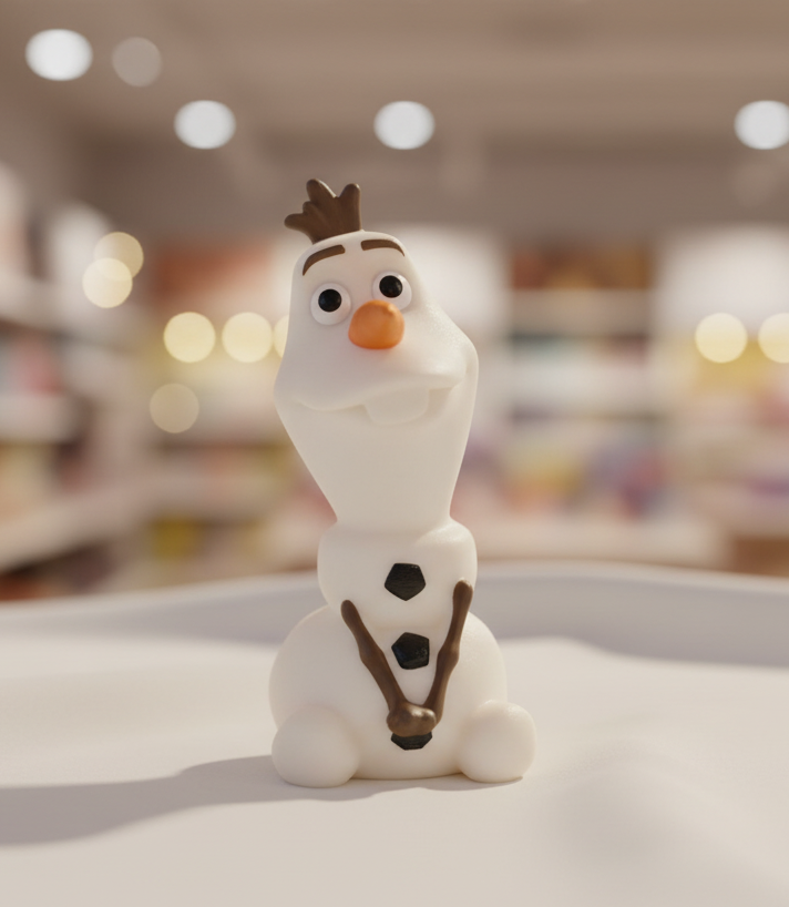 Disney movie Frozen, Olaf Figure. (Rs 100 advance)