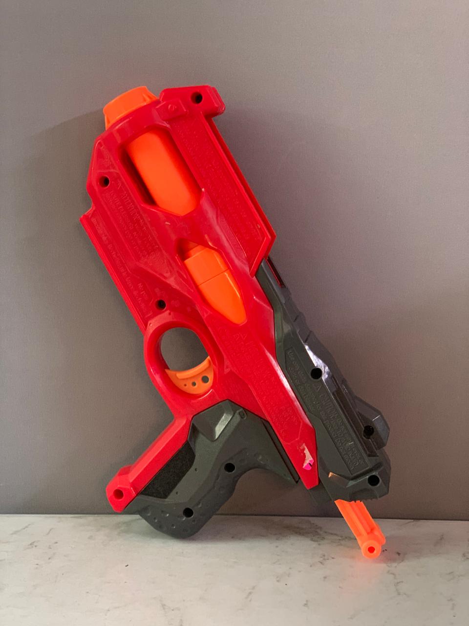 Hasbro Nerf N-Strike Mega HotShock Blaster. (Rs 200 advance)