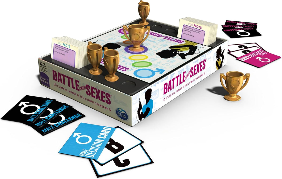 Spin Master Games - Battle of The Sexes Board Game. (Rs 250 advance)