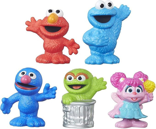 Collection of 5 Beloved Sesame Street Characters. (Rs 250 advance)