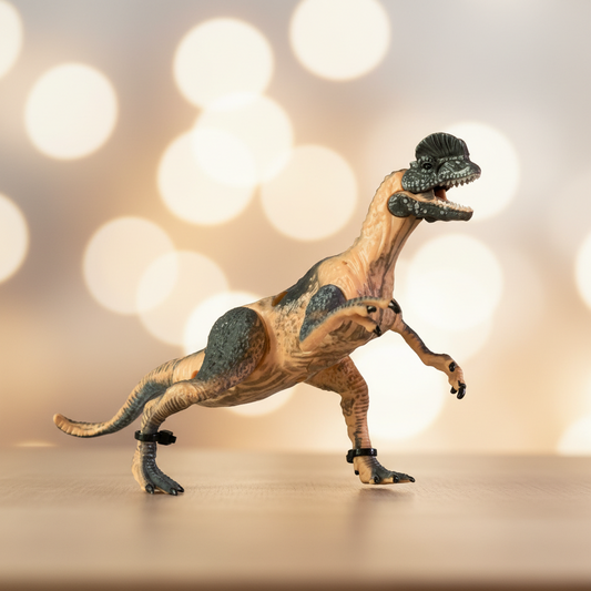 Kid Galaxy Lights & Sounds Dilophosaurus Dinosaur Action Figure.