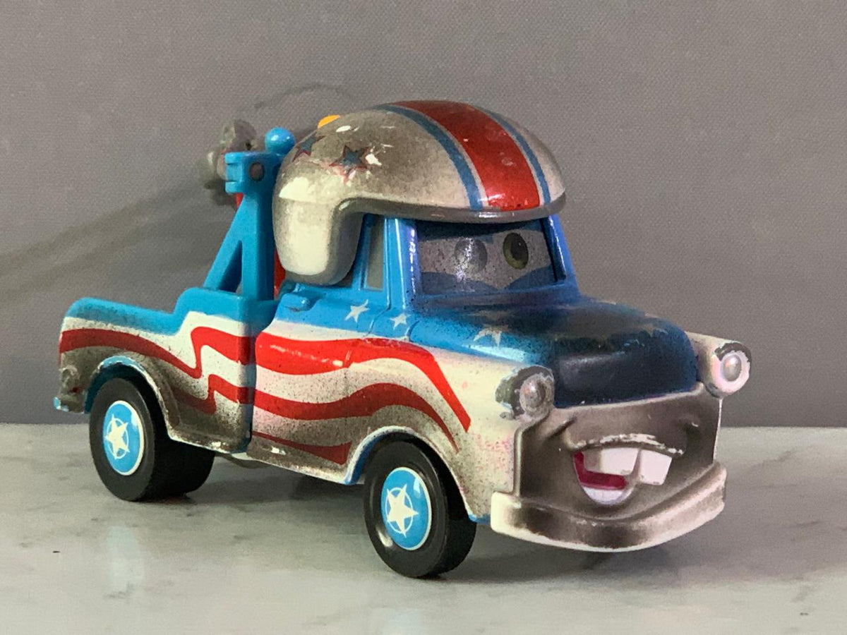 Disney Pixar Cars Toon Deluxe Cannonball Mater Stunt. (Rs 200 advance)