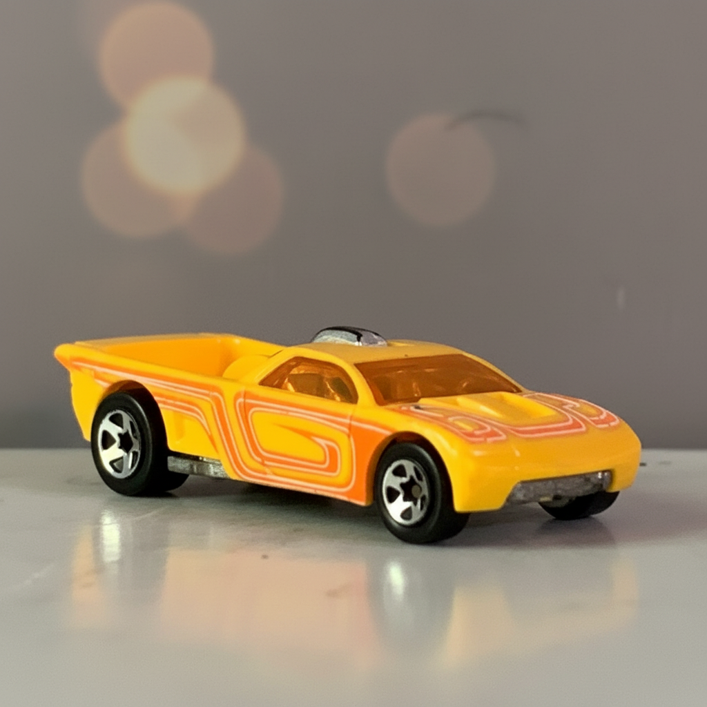 Hot Wheels Bedlam Die-Cast Toy Truck.