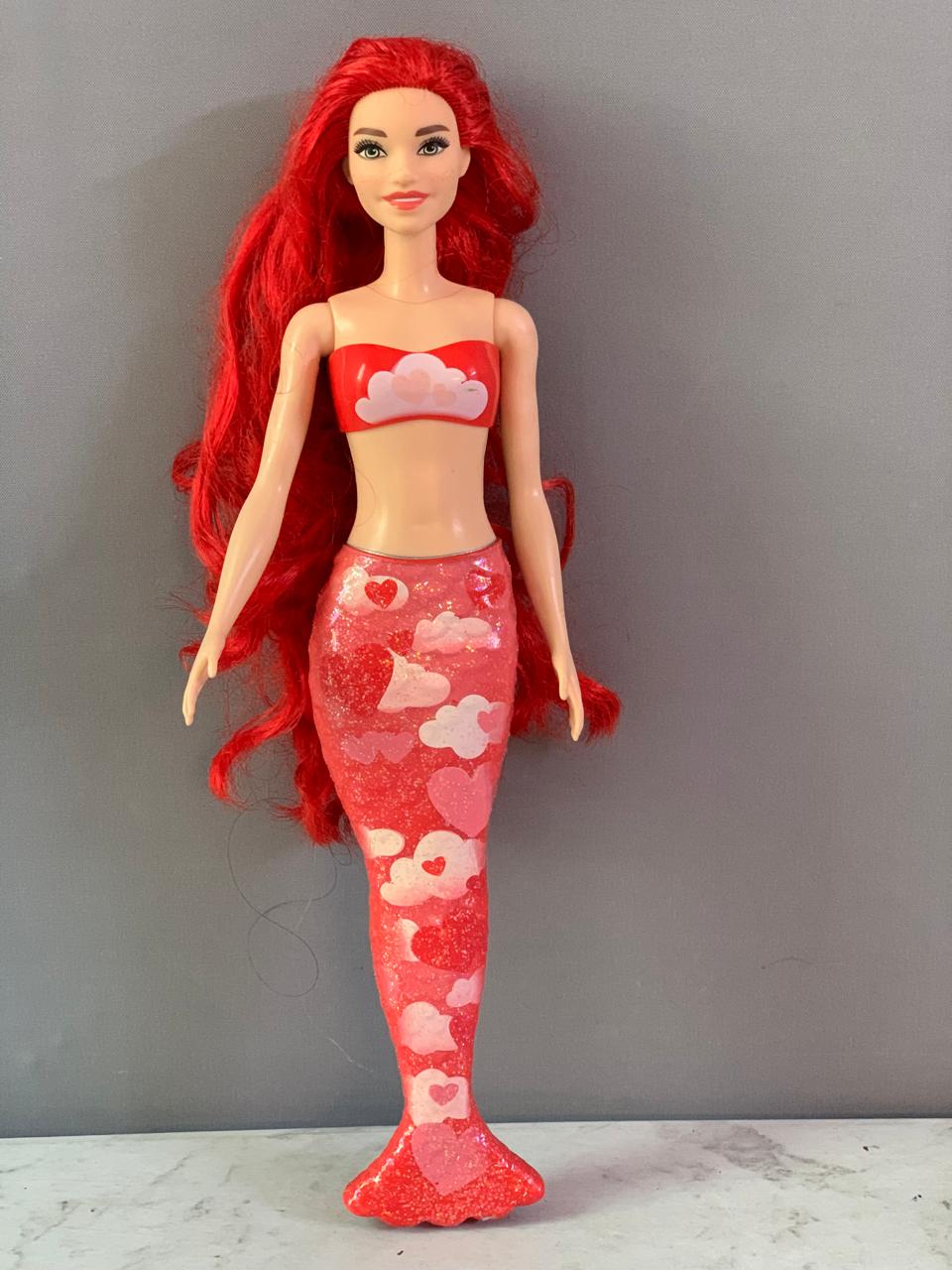 Barbie Color Reveal Rainbow Mermaid Doll. (Rs 200 advance)