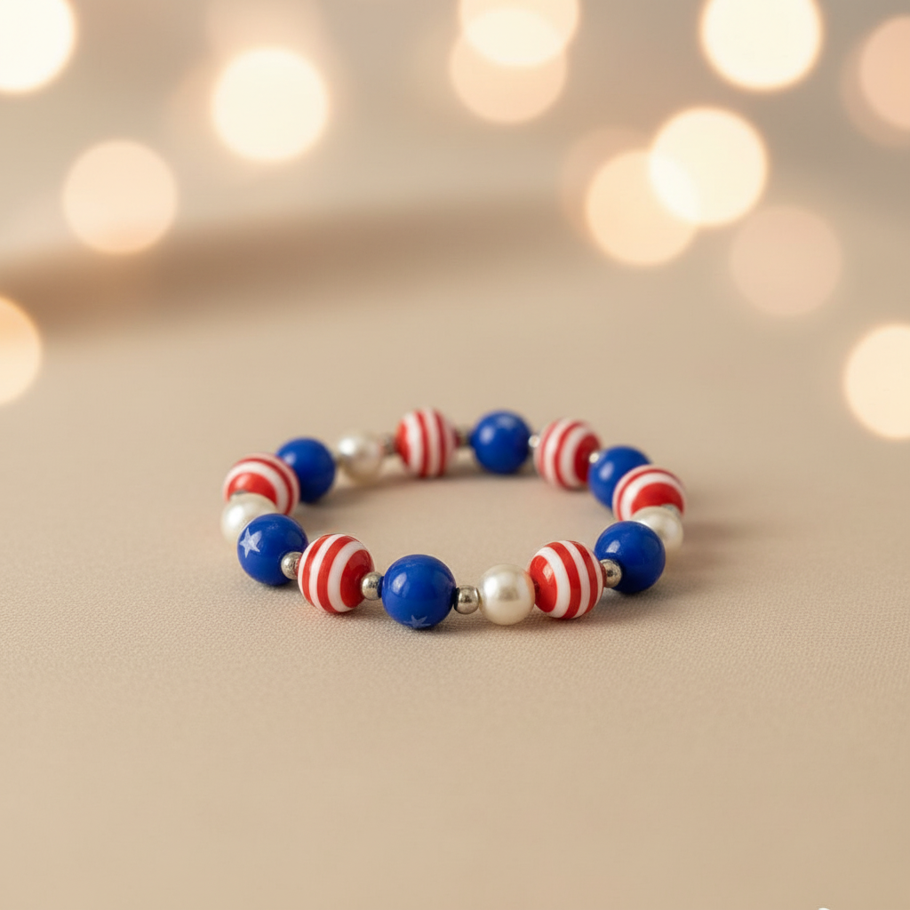 Handmade Stretch Bracelet.