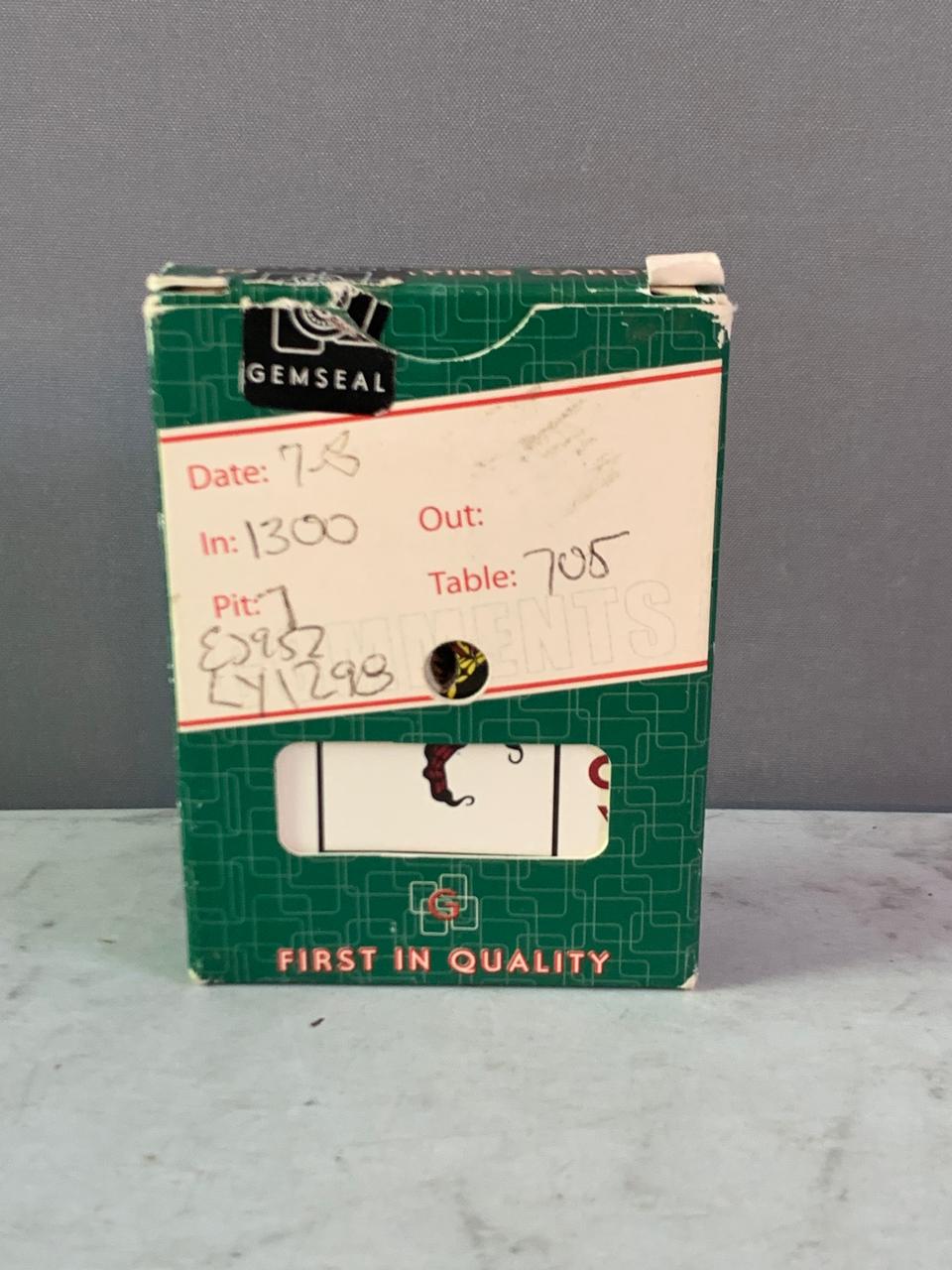 Gemaco Casino Playing Cards.(52 Cards)