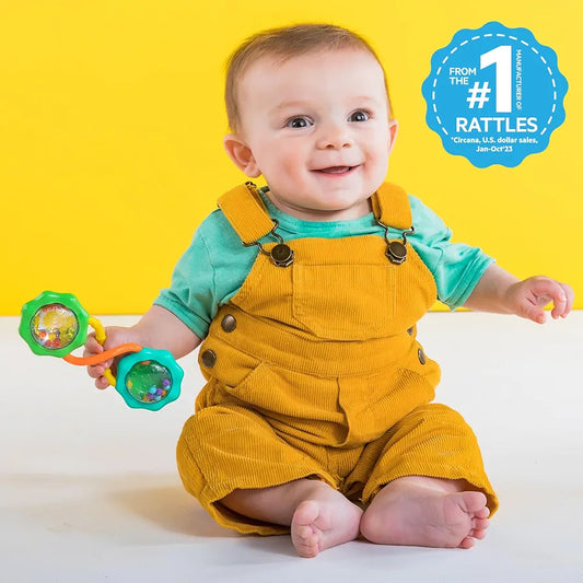 Bright Starts Rattle & Shake Barbell Toy.
