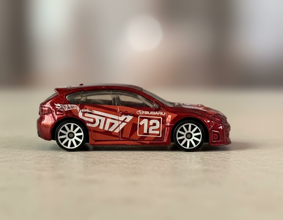 Hot Wheels Subaru WRX STI.