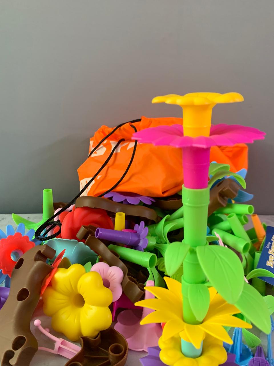 Colorful Flower Garden Building Toy Set. (Rs 350 advance)