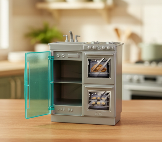 Barbie Sink Refrigerator and Stove Unit. (Rs 250 advance)