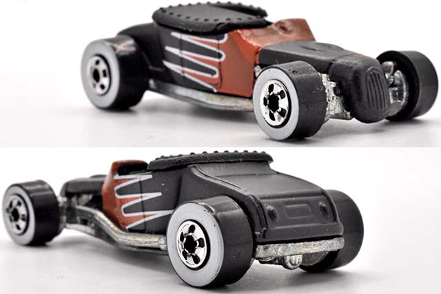 Hot Wheels Track T die-cast Hot Rod.