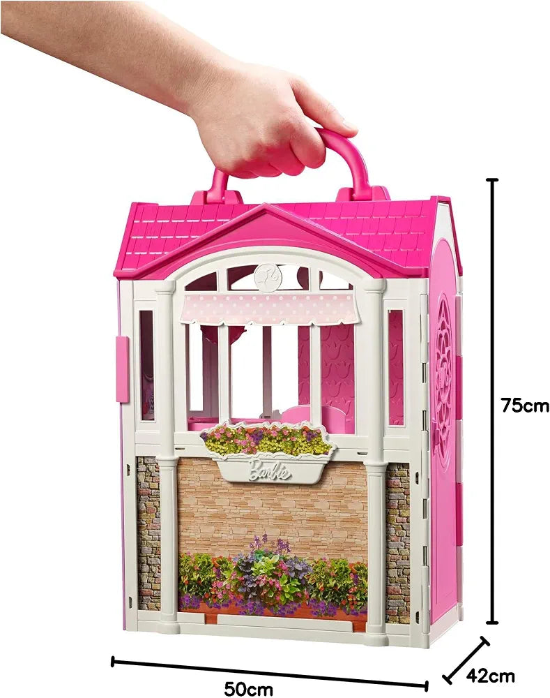 Barbie Glam Getaway Portable Dollhouse. (Rs 500 advance)