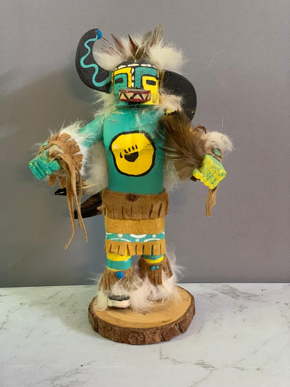 Native American-style Hototo Kachina Doll. (Rs 300 advance)