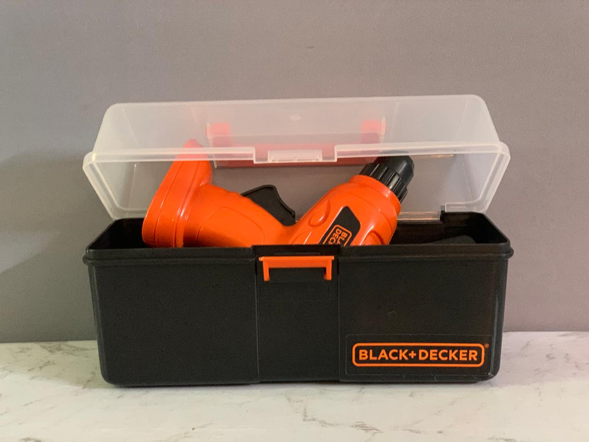 Black+Decker Junior Kids Tool Set.(box’s lock is broken)(Rs 250 advance)