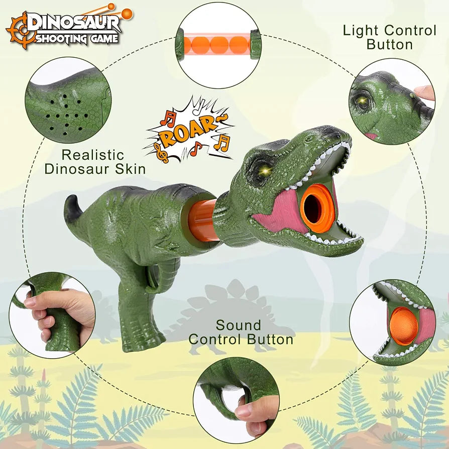 Dinosaur Shooting Game Toy. (Rs 350 advance)