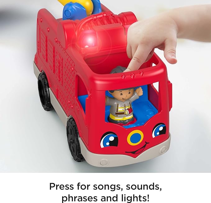 Fisher-Price Little People Helping Others Fire Truck. (Rs 350 advance)