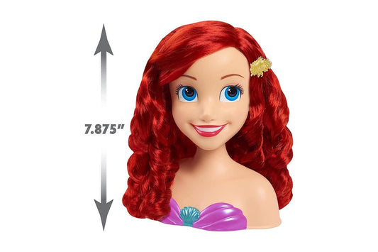 Disney Princess Ariel Hair Styling Head. (Rs 250 advance)