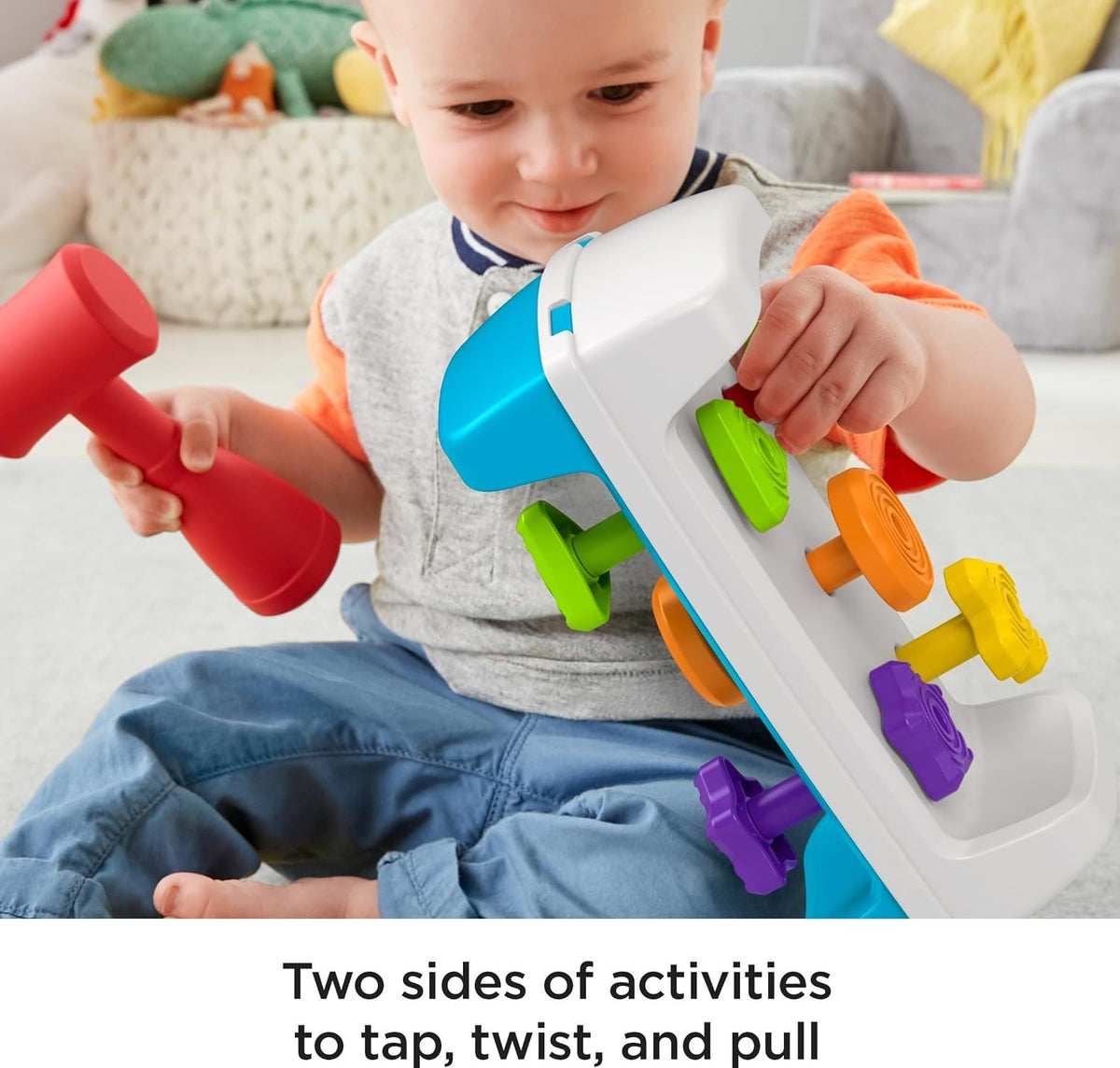Fisher-Price Tap & Turn Bench. (Rs 250 advance)