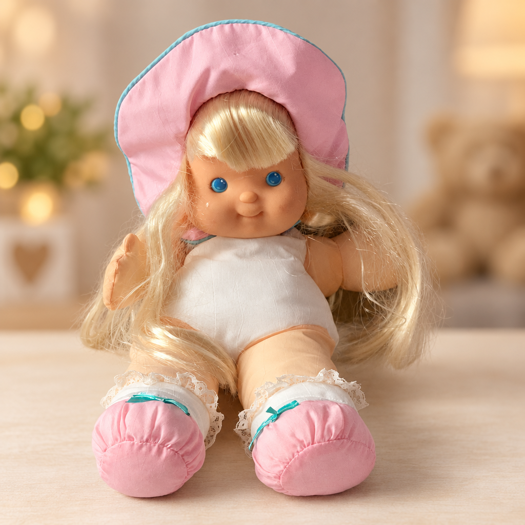 Fisher-Price Puffalump Kids Soft Doll. (Rs 200 advance)