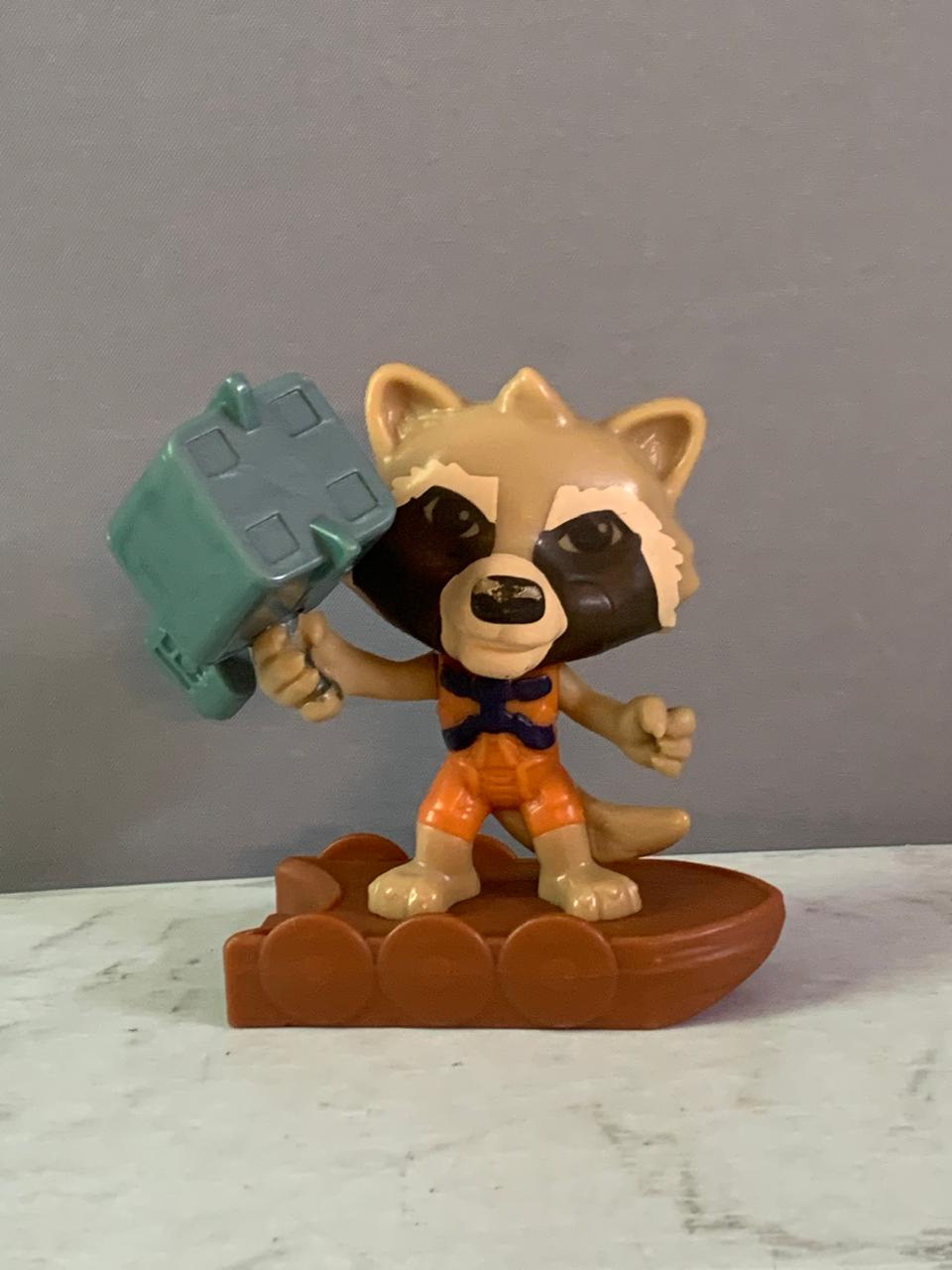 Thor: Love and Thunder Rocket Raccoon Action Figure.