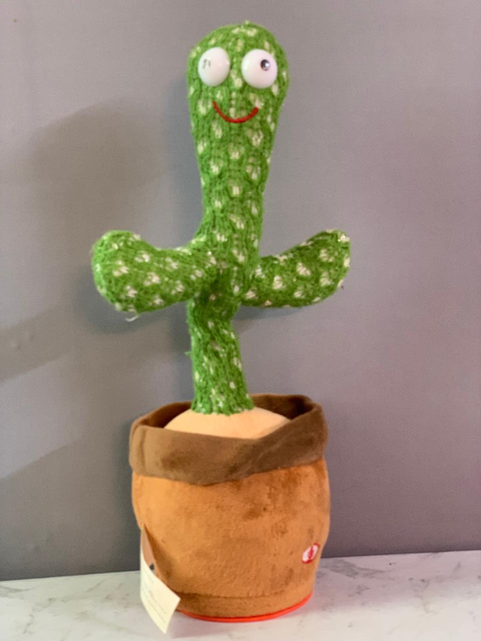 Dancing Cactus Plush Toy Without Sound(must check video)(Rs 200 advance)