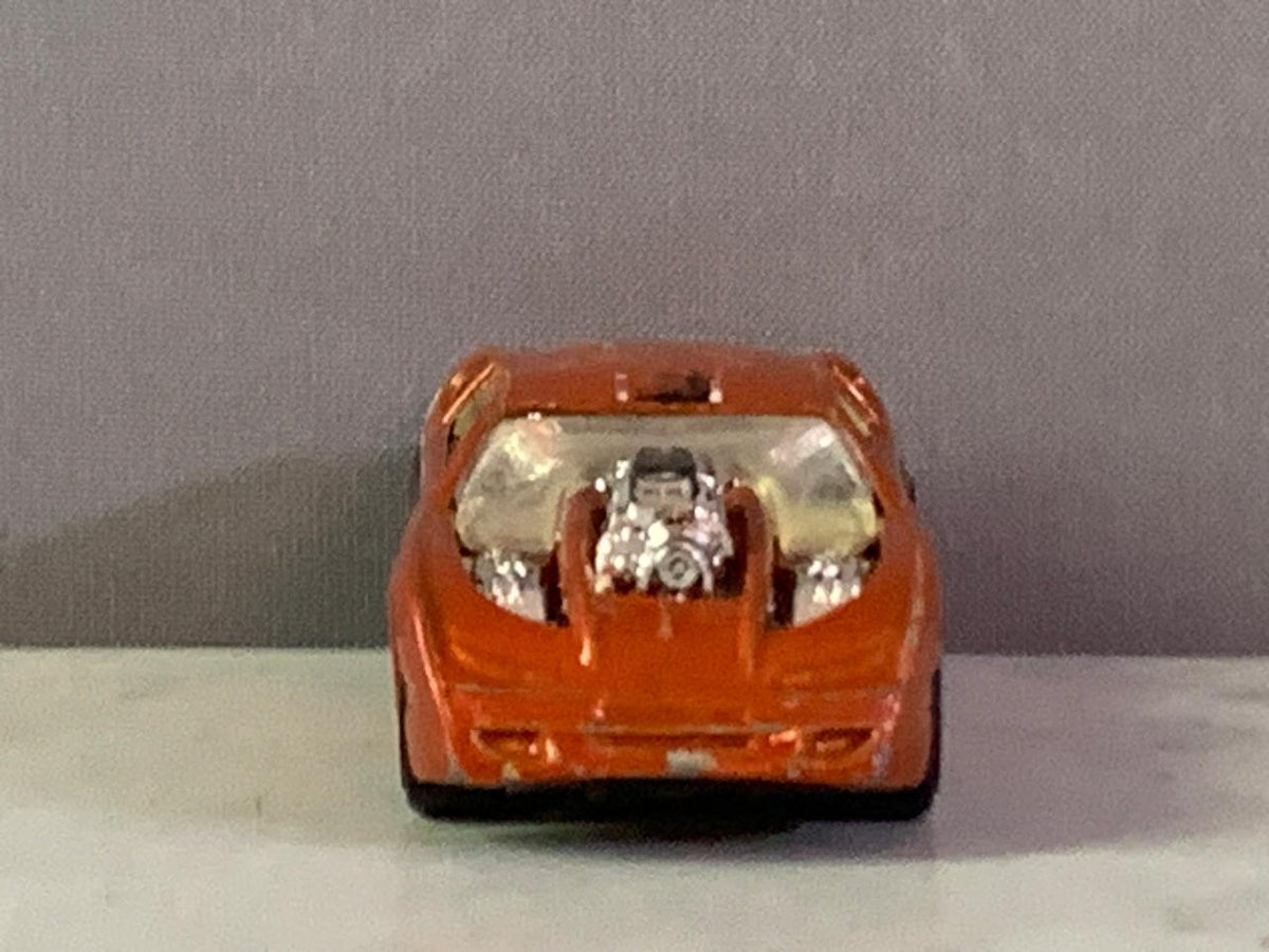 Hot Wheels HW Designs '09 Orange Overbored 454 Toy Car.