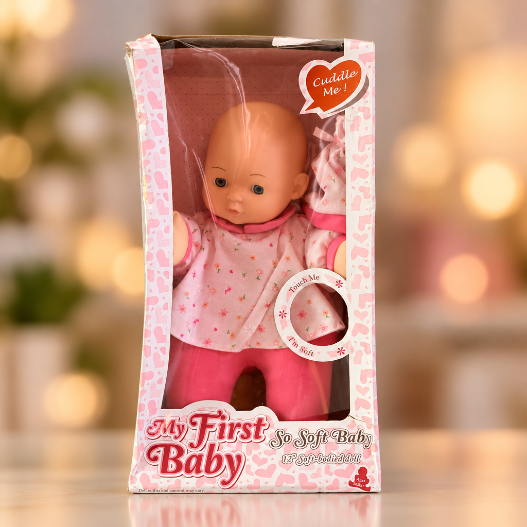 My First Baby "So Soft Baby" Toy. (New) (Rs 350 advance)
