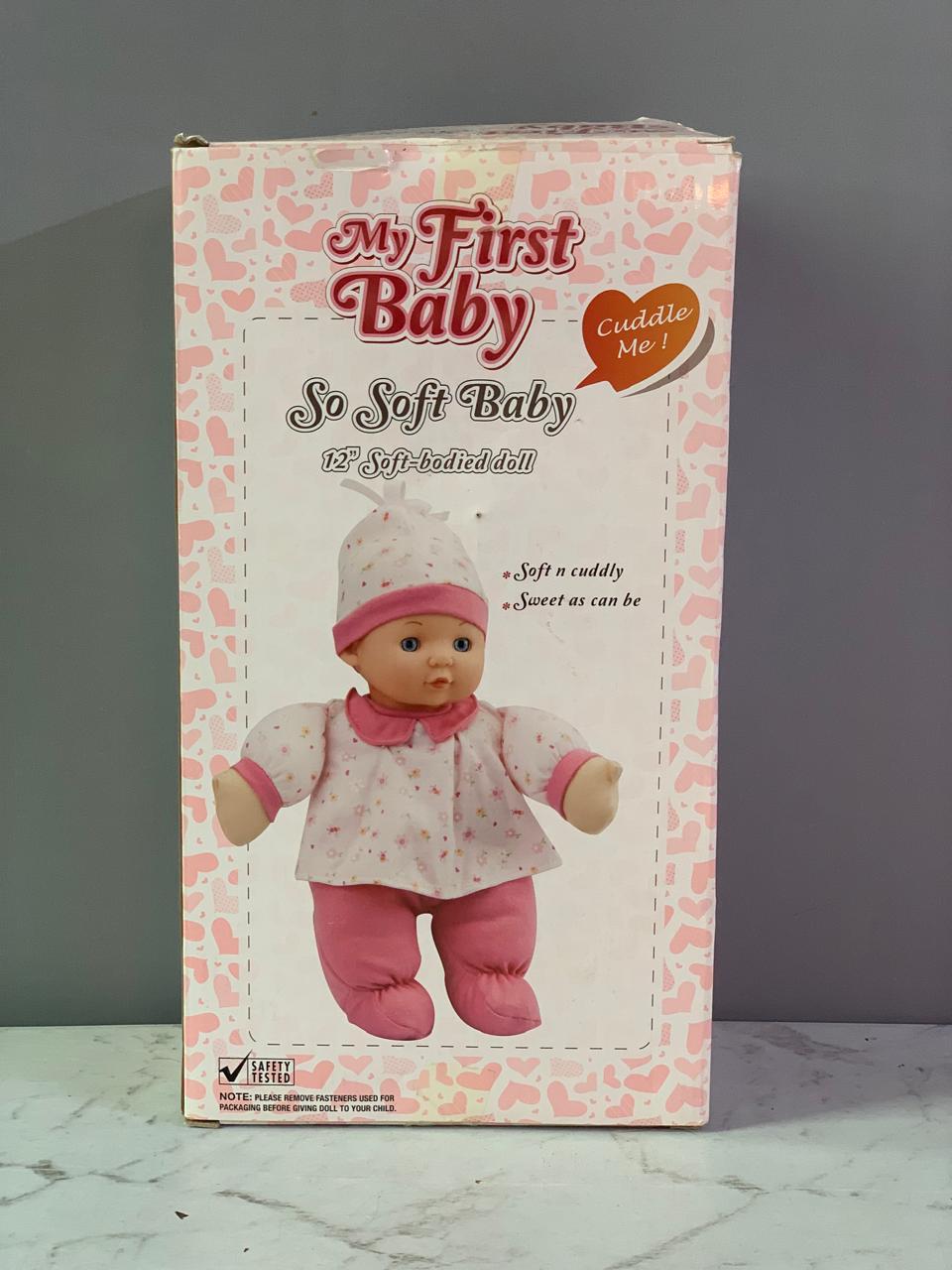 My First Baby "So Soft Baby" Toy. (New) (Rs 350 advance)