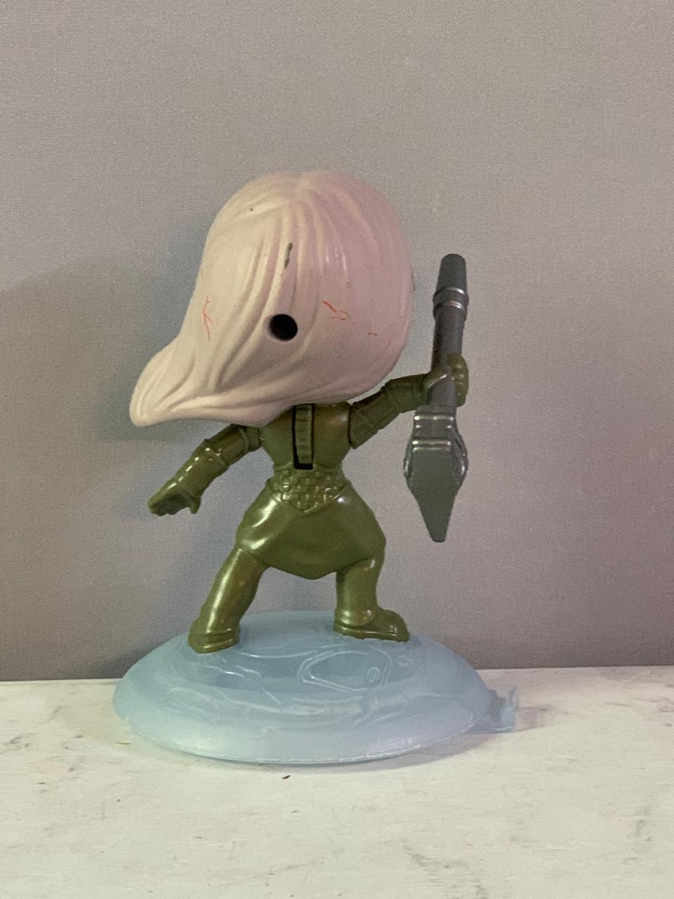 The Marvels Kree Supremor Dar-Benn Character Figure.