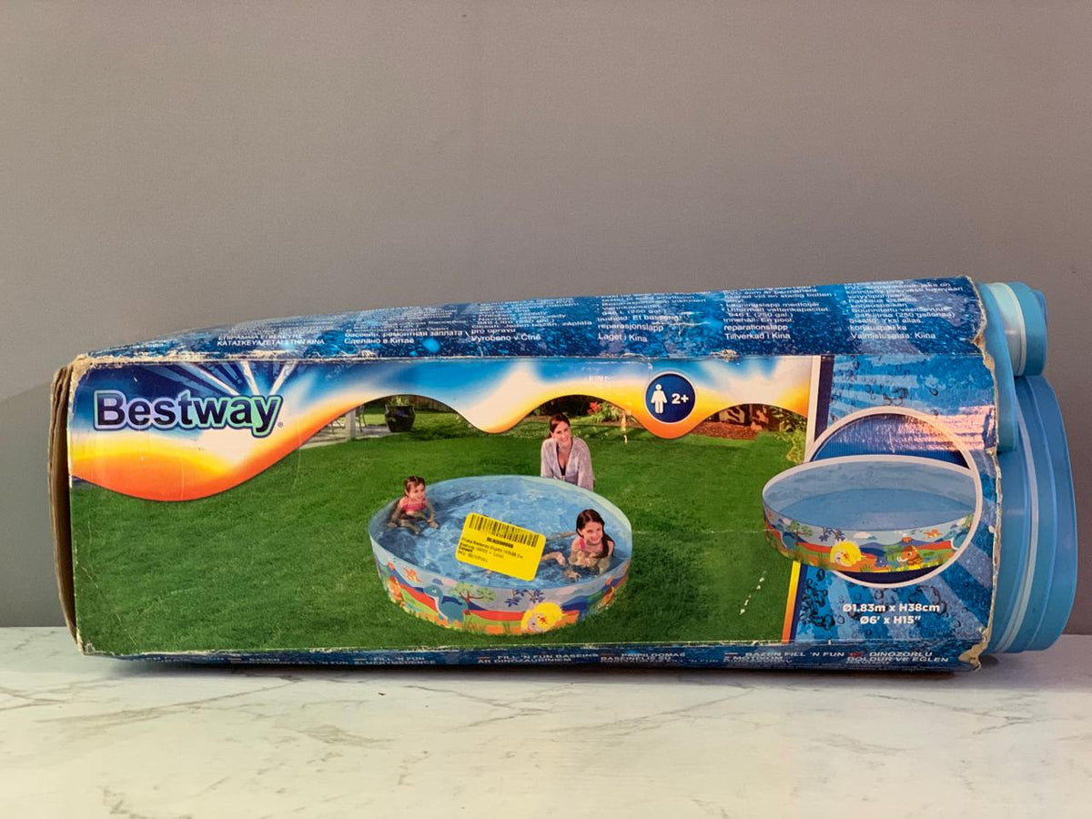Bestway Dinosaurs Fill N Fun Pool. (6 feet Dia)(Rs 500 advance)