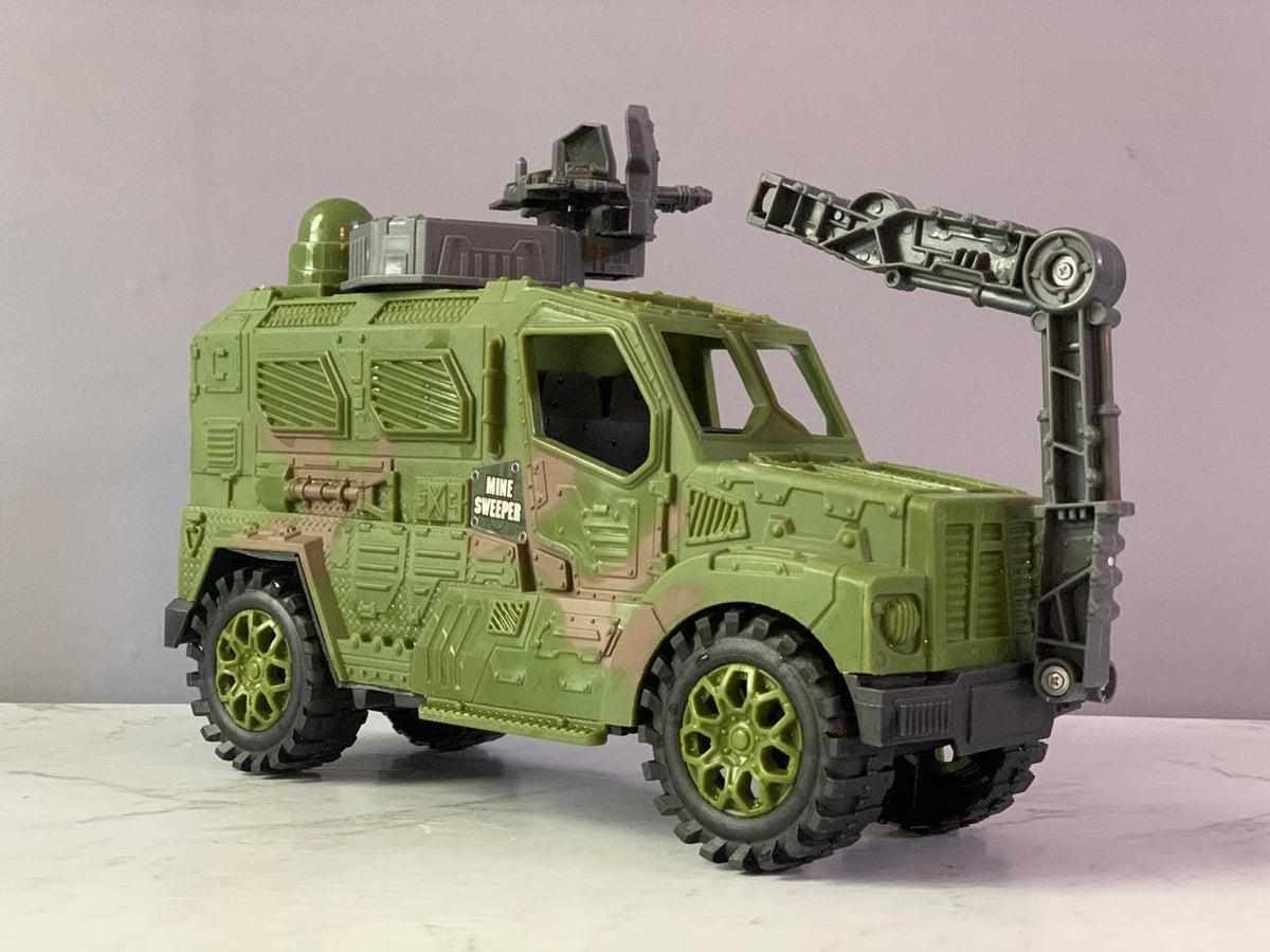 Kid Connection Mine Sweeper Military Toy Truck. (Rs 250 advance)
