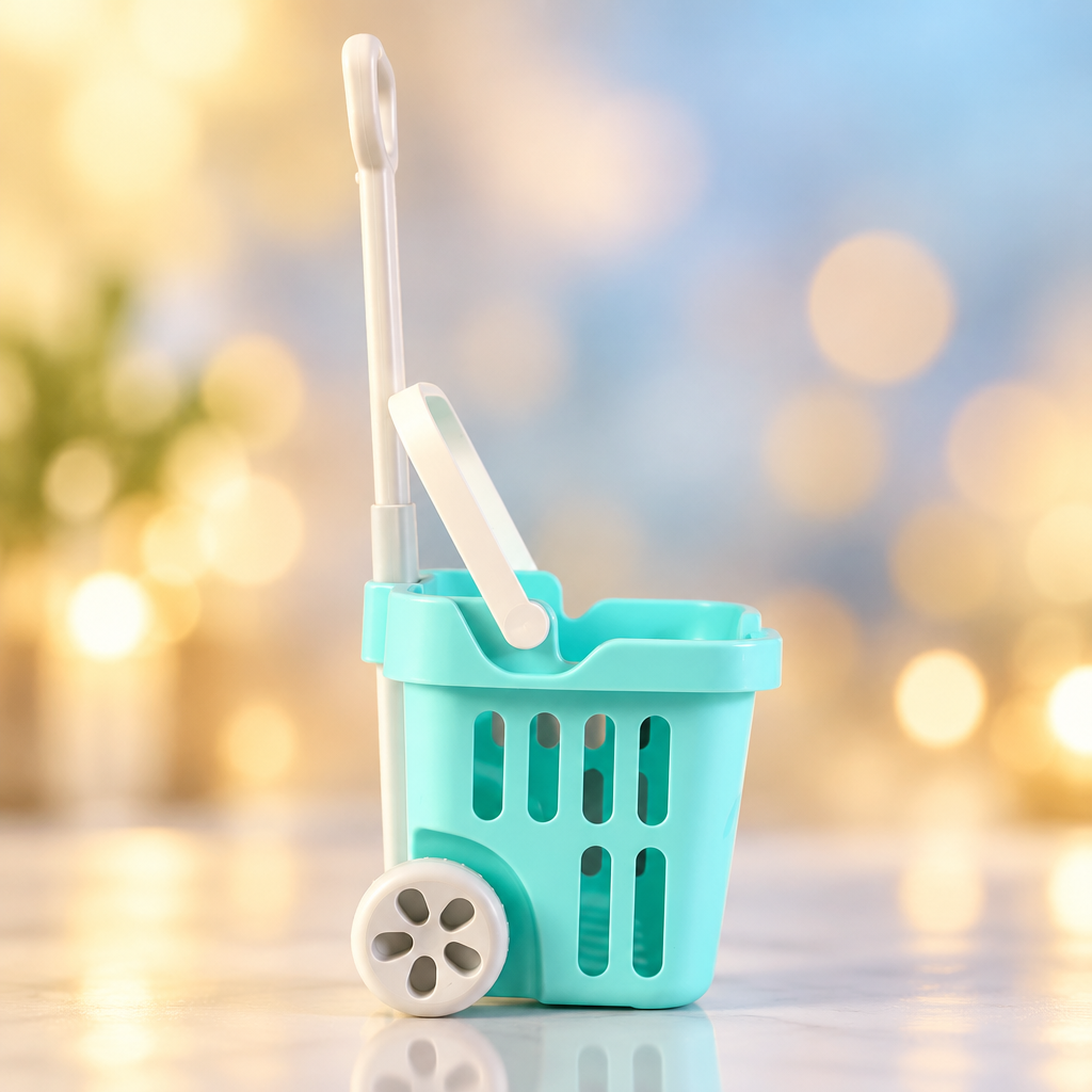 Anko Pull Along Shopping Basket.(Rs 400 advance)