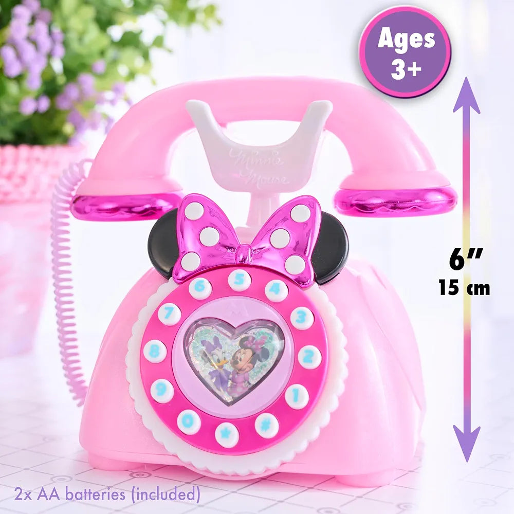 Minnie Mouse Ring Me Rotary Phone.(music isn’t working)(Rs 200 advance)