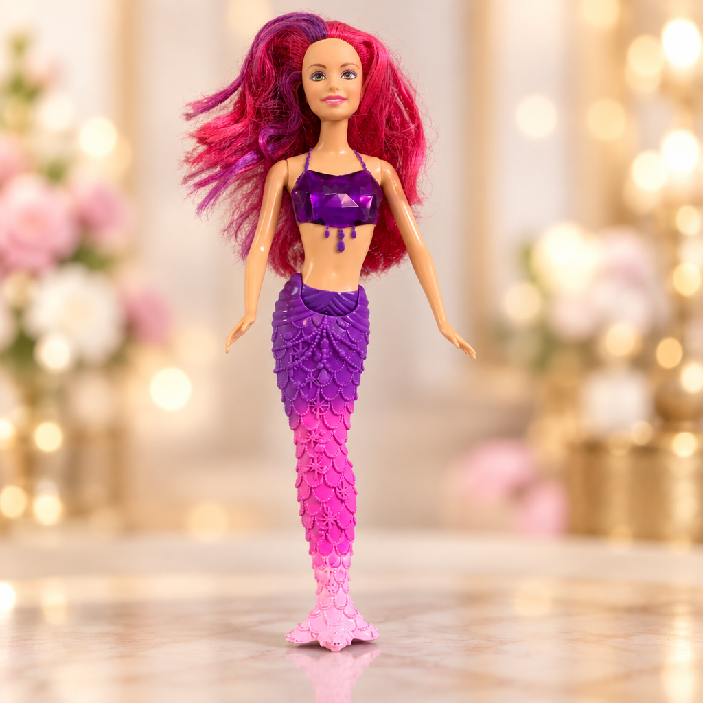 Mattel Barbie Mermaid Gem Fashion Doll.(Rs 200 advance)