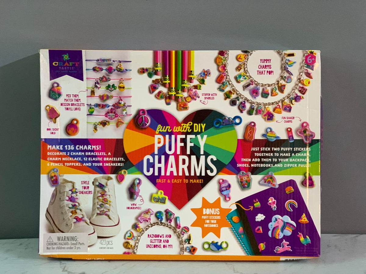 Craft-tastic – Fun with DIY Puffy Charms. (New)(Rs 300 advance)