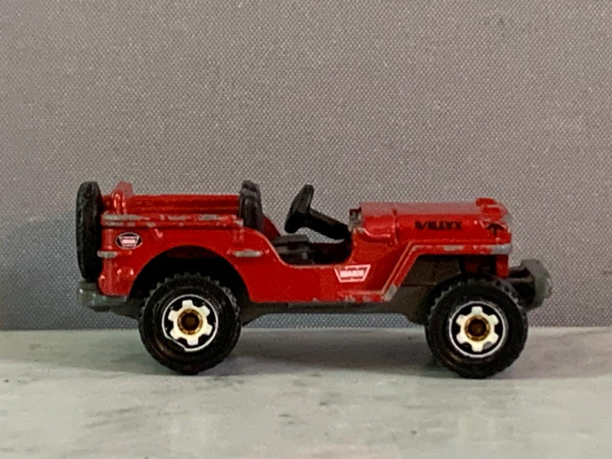 Matchbox 1948 Willys Jeep Die-Cast Toy Car. (Must check video for condition)