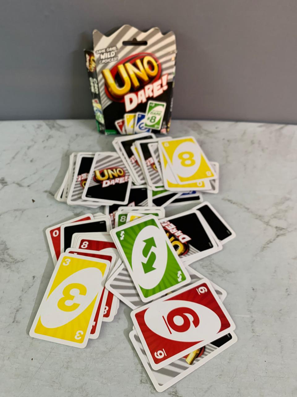 Mattel Games UNO Dare Card Game. (Rs 100 advance)(110 cards)