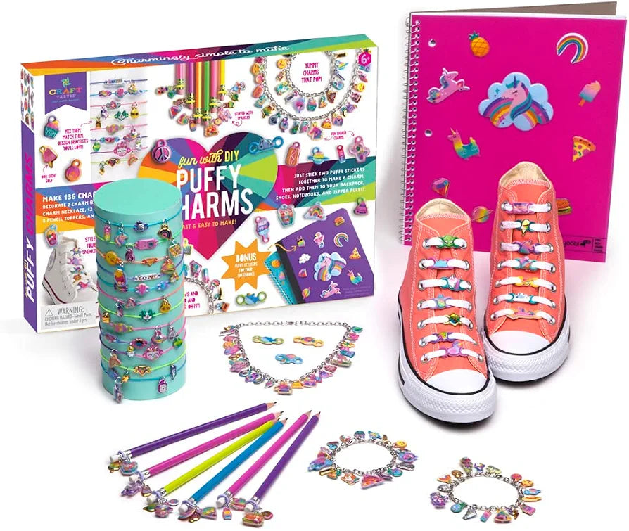 Craft-tastic – Fun with DIY Puffy Charms. (New)(Rs 300 advance)