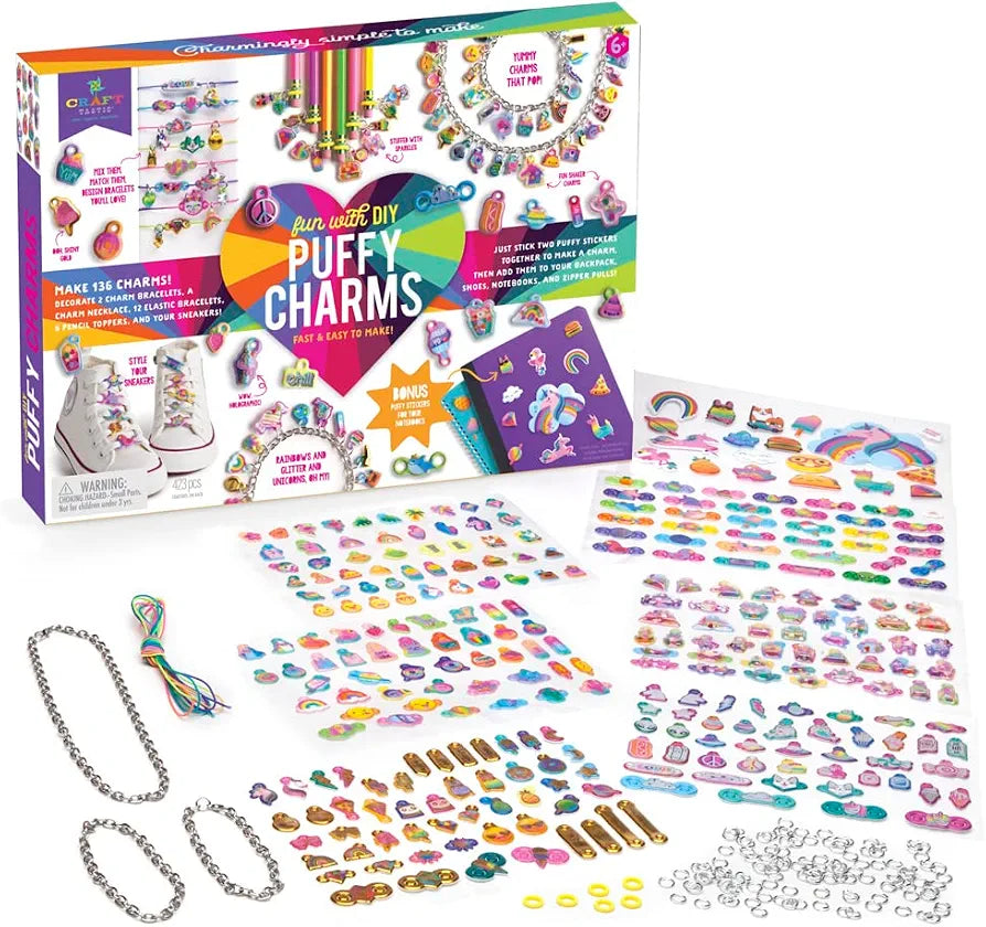Craft-tastic – Fun with DIY Puffy Charms. (New)(Rs 300 advance)