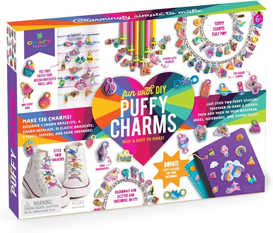 Craft-tastic – Fun with DIY Puffy Charms. (New)(Rs 300 advance)