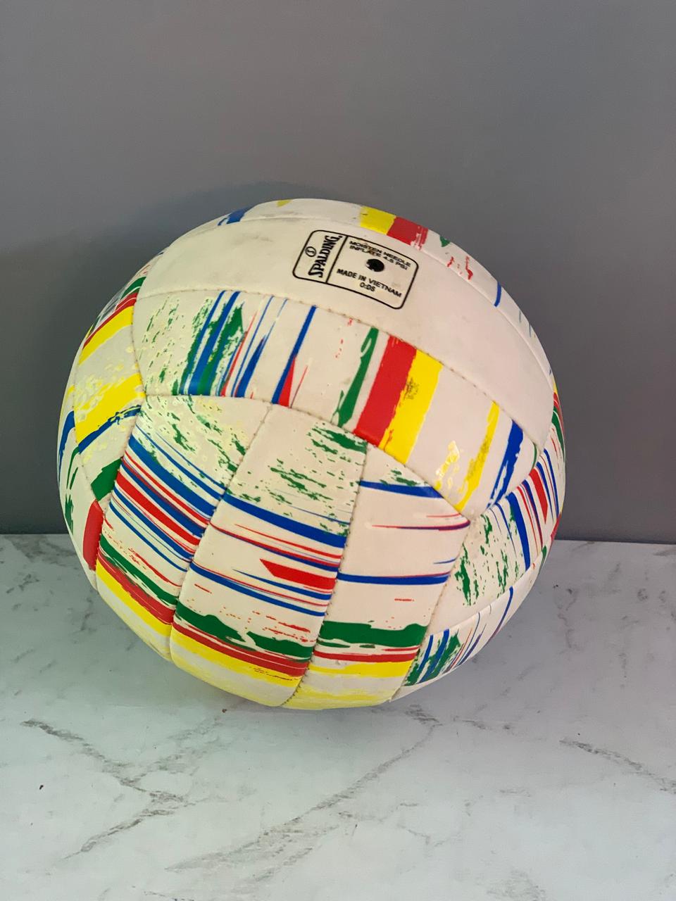 Spalding Marble Series Volleyball. (Rs 300 advance)
