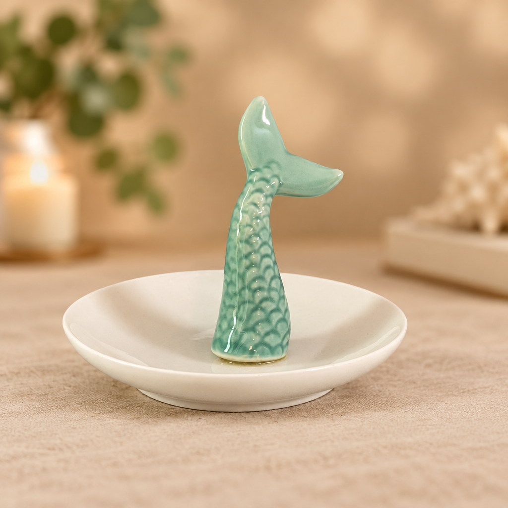 Greenbrier Mermaid Tail Trinket Tray (Rs 150 advance)