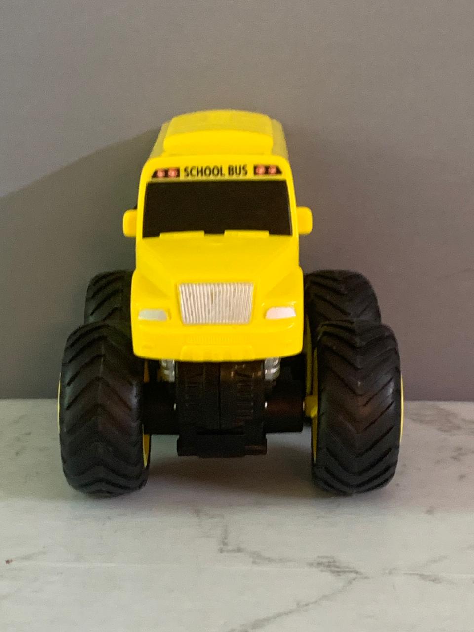 Maisto Earth Shockers Monster Truck School Bus. (Rs 200 advance)