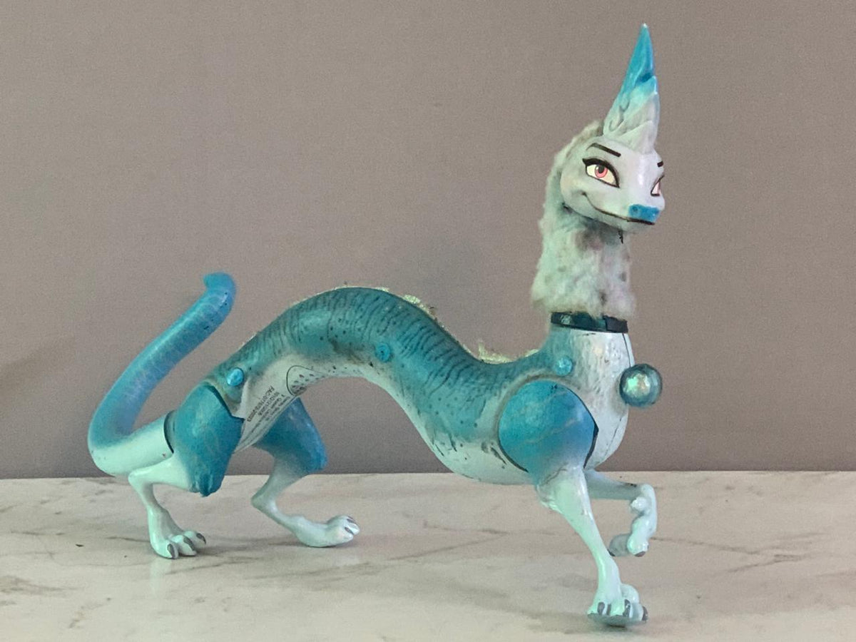 Disney Store Official Sisu Lights and Sounds Toy Dragon - Raya and the Last Dragon.